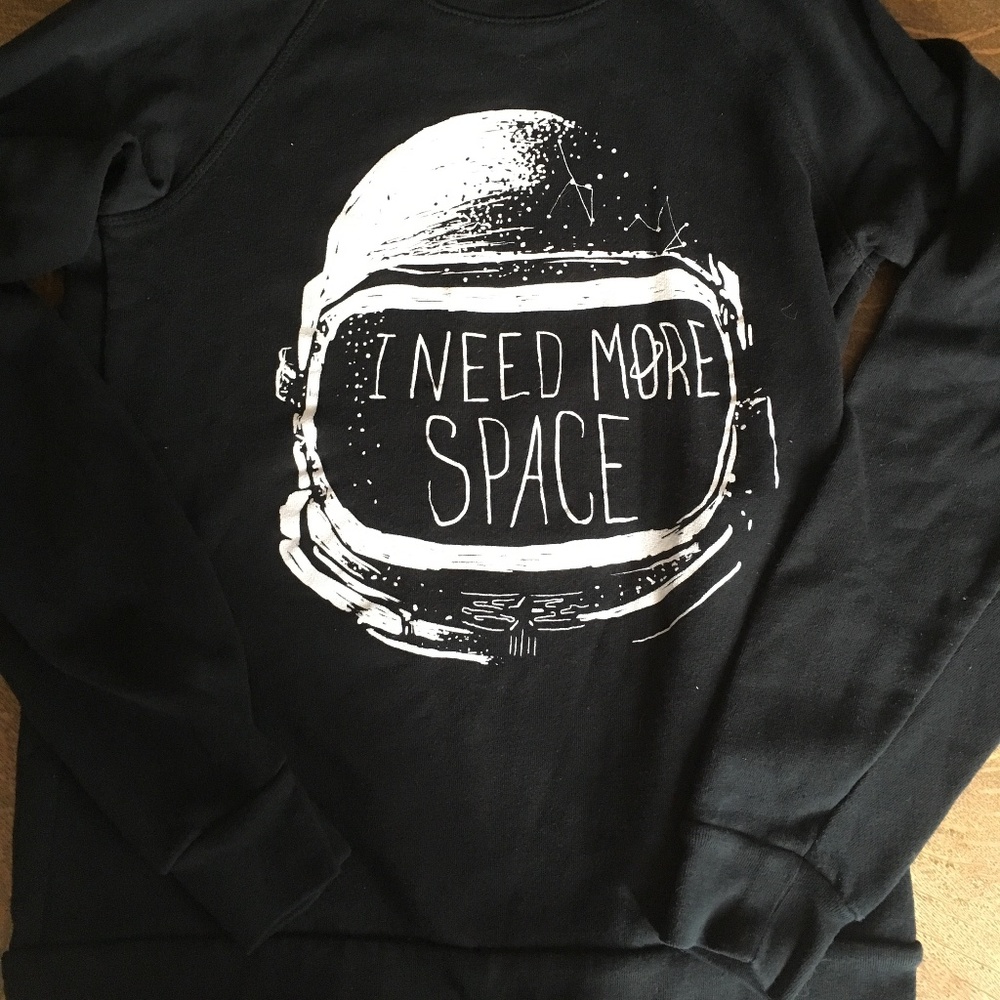 Threadless Space Crewneck